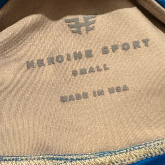 Heroine Sport Shimmering Blue Leggings - Picture 3 of 3